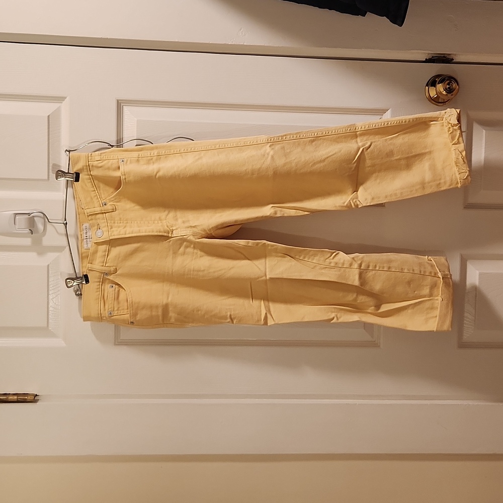 Lucky Brand yellow jeans size 4/27